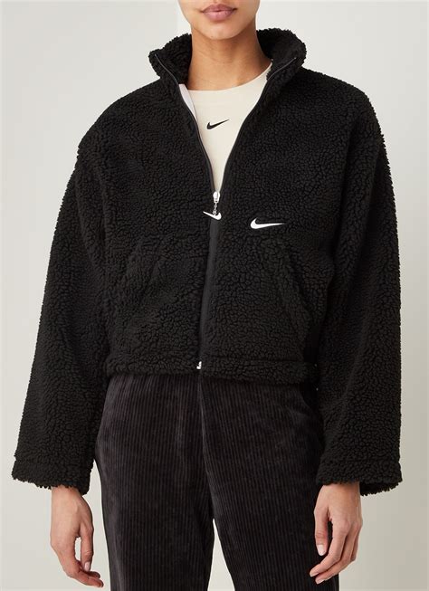 nike teddyjacke schwarz|Schwarz Jacken .